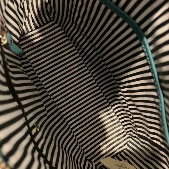 Kate Spade crossbody teal blue green handbag. - Picture 5 of 5